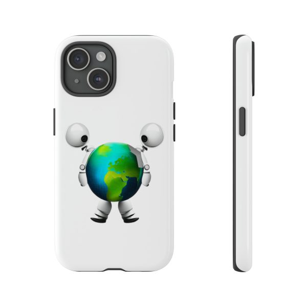 Earth's Embrace: Promoting World Peace Phone Case