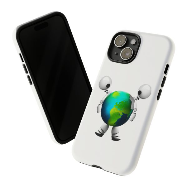 Earth's Embrace: Promoting World Peace Phone Case - Image 5