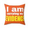 Evidence Square Pillow - Image 10