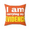 Evidence Square Pillow - Image 11