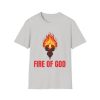 Fire of God Unisex Soft-Style T-Shirt - Image 13