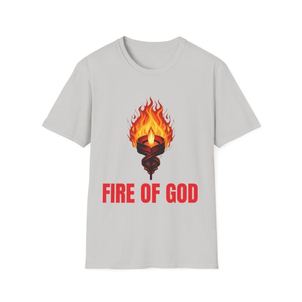 Fire of God Unisex Soft-Style T-Shirt - Image 13