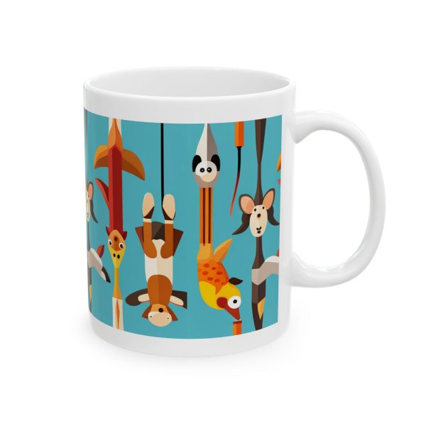 Animal Antics white mugs - Image 4