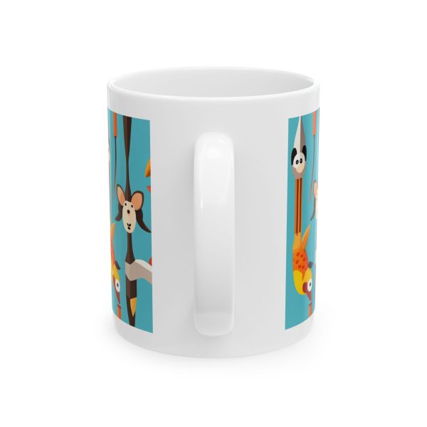Animal Antics white mugs - Image 3