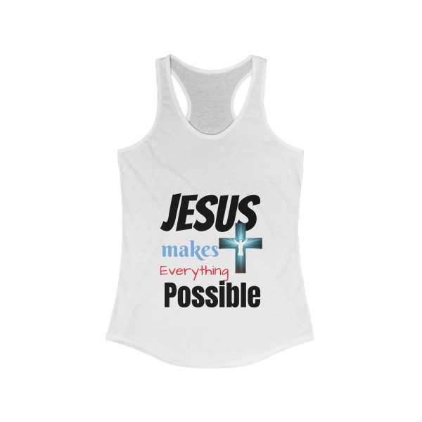 Faith in Fashion: Jesus Makes Everything Possible cross