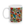 Soul Ceramic Mug 11oz with flowers