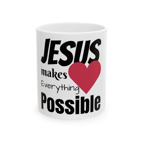 Inspired by Faith: Jesus Makes Everything Possible with hearts