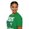 GB Jesus Makes Everything Possible" with cross Unisex Soft-Style T-Shirt - Image 21