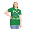 GB Jesus Makes Everything Possible" with cross Unisex Soft-Style T-Shirt - Image 17