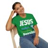 GB Jesus Makes Everything Possible" with cross Unisex Soft-Style T-Shirt - Image 22