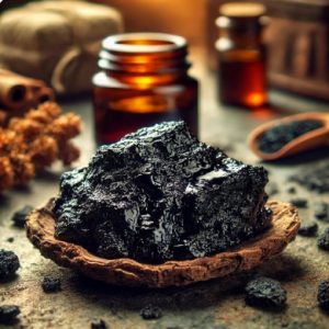 Shilajit,mountain superfood,Ayurvedic medicine,cognitive function,diabetes management,fertility booster,energy enhancer,fulvic acid,antioxidant properties,natural supplement,traditional remedies,adaptogen,brain health,male fertility,insulin sensitivity,anti-aging,vitality,reproductive health,ATP production,natural energizer,mineral-rich supplement.